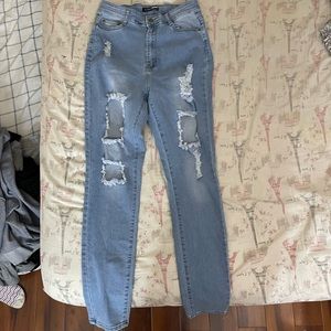 Fashion nova jeans size 13.Selling because they did not fit! They are brand new